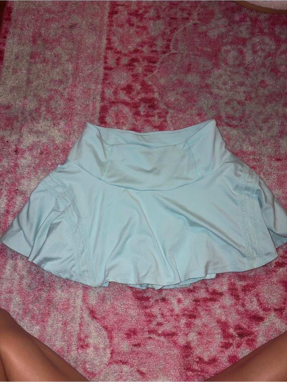 FP Movement pleats and thank you  light blue athletic skort